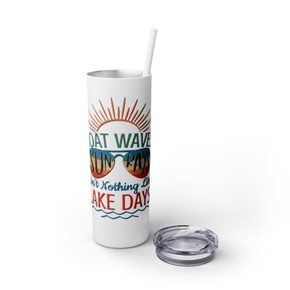 Boating Tumbler-Boat Waves Lake Days