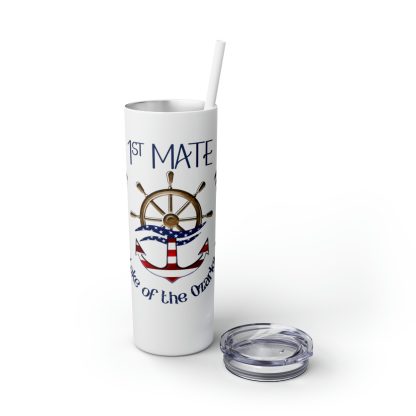 Boating Tumbler-1st Mate Lake of the Ozarks-Skinny Tumbler 20oz