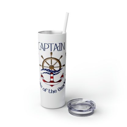 Boating Theme Tumblers - Ozarks Captain-Skinny Tumbler 20oz