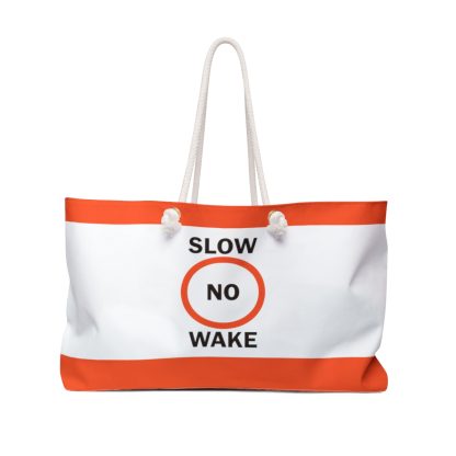 Beach Bag - No Wake Print