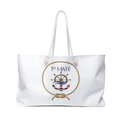 Beach Bag - 1st Mate Print